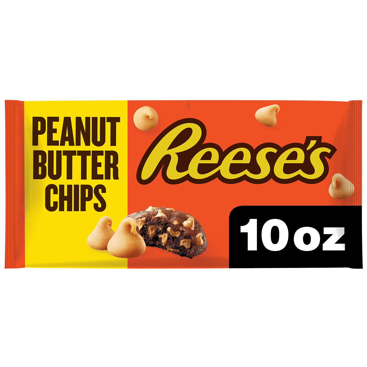 Reese's Peanut Butter Baking Chips, Bag 10 oz - image 1 of 9