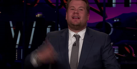 The Late Late Show with James Corden GIF - Find & Share on GIPHY | Giphy,  Hot fan, The late late show