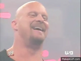 Stone cold Steve Austin confronts with the coach on Make a GIF