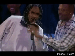 Snoop Dogg at the 1995 Source Awards on Make a GIF