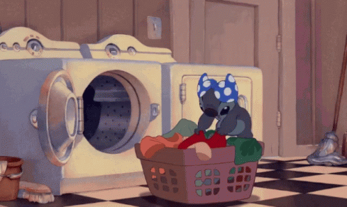 Lilo And Stitch Laundry GIF - LiloAndStitch Laundry Stitch ...