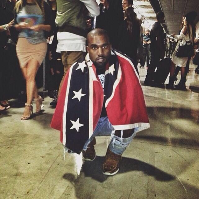 Kanye West once wore the Confederate flag. What does he think about it now?  - The Washington Post