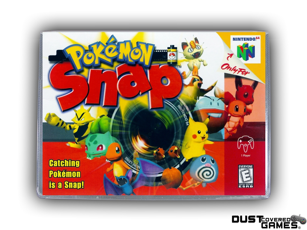 Pokemon Snap N64 Nintendo 64 Game Case Box Cover Brand New ...