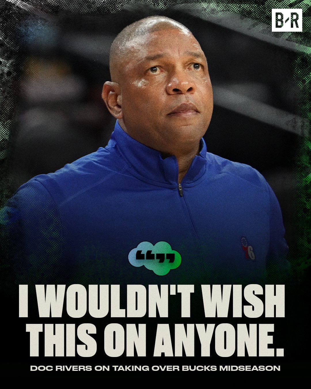 Steve Arionus on X: Doc Rivers saying “I wouldn't wish this on anyone” as  he gleefully takes over for Adrian Griffin. https://t.co/uLfGdRJrJt / X