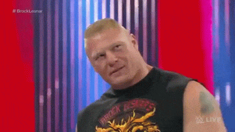 WWE Brock Lesnar - Overhead Belly To Belly Suplex animated gif