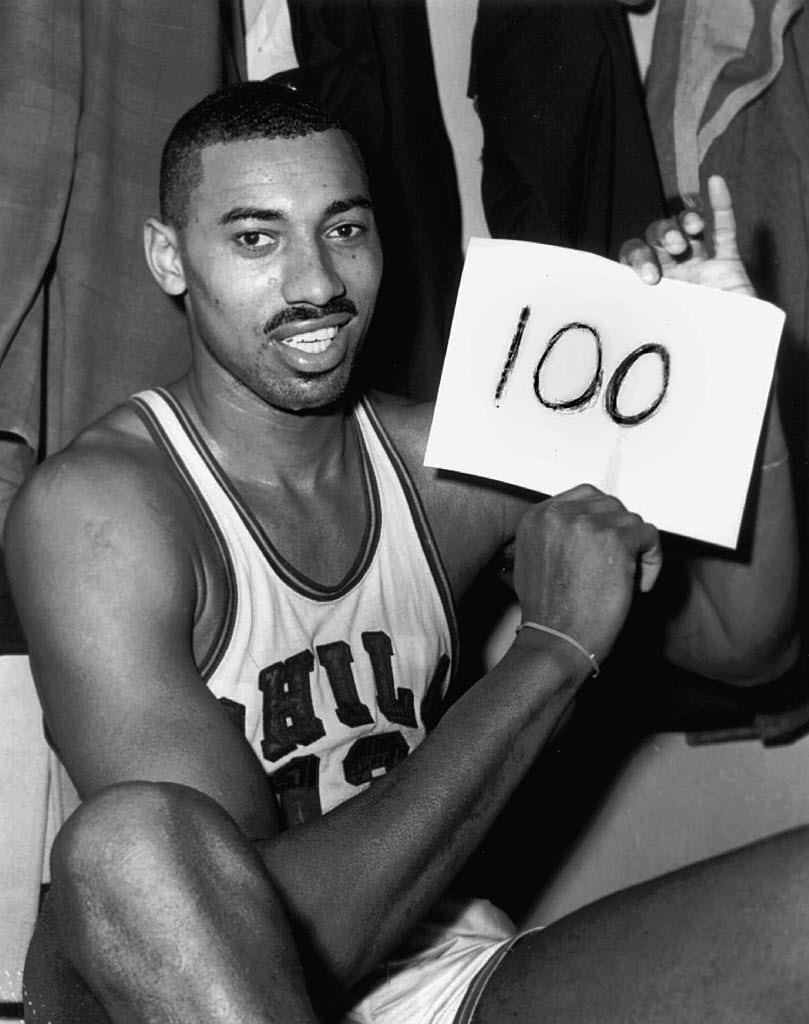 Among Wilt Chamberlain's achievements, one still stands ...