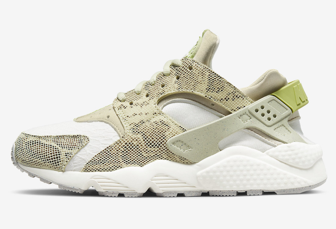 Nike Air Huarache Green Snake DV3207-001 Release Date