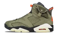 Jordan 6 Retro Travis Scott OIive Green - Men's Size