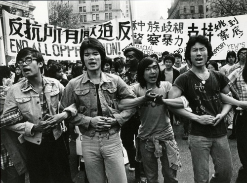 Peter Yew Police Brutality Protests (In front of New York City Supreme Court)