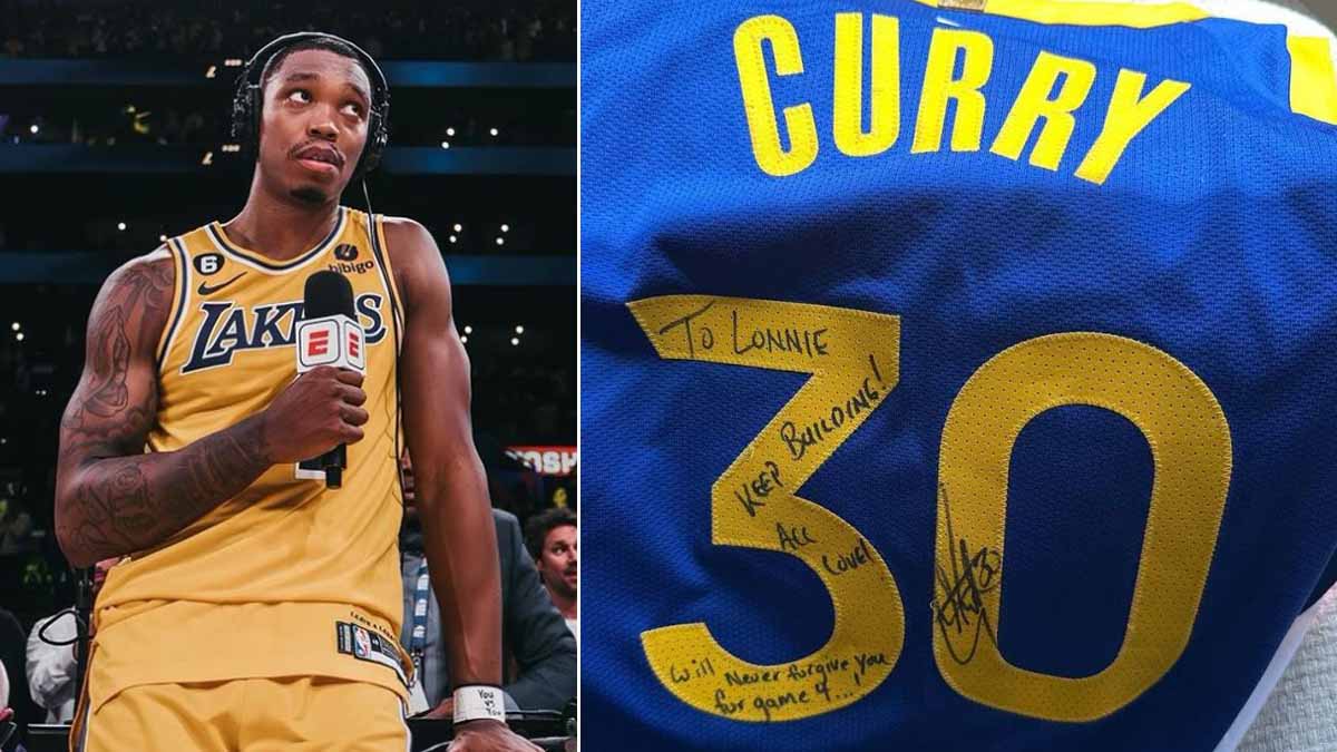 Curry may message kay Walker sa signed jersey | PEP.ph