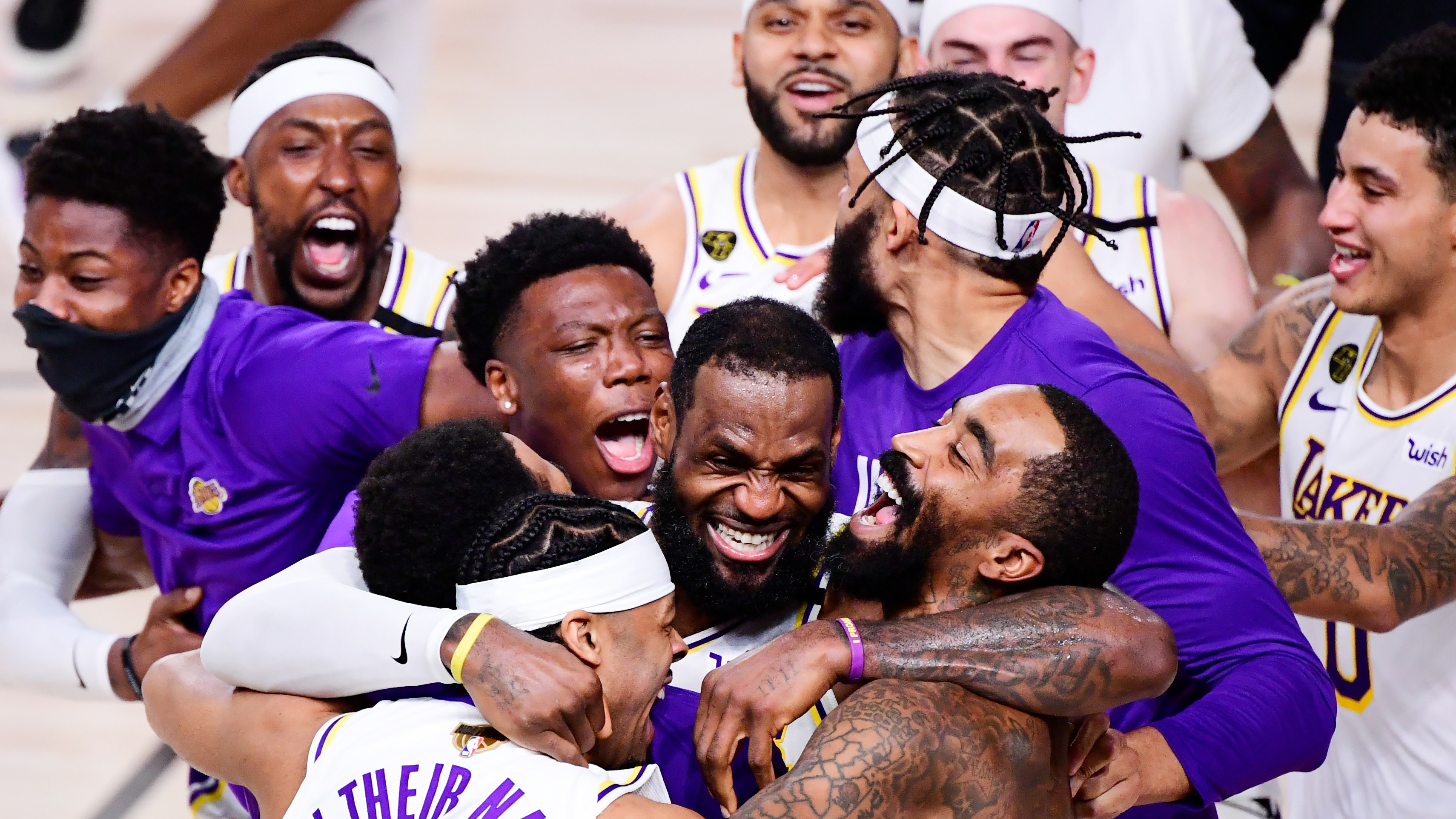 Lakers Win NBA Finals; No Coronavirus Cases Reported In Bubble : NPR