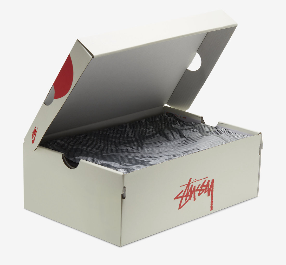 Stussy Nike Air Penny 2 DX6934-200 Release Date Box Packaging