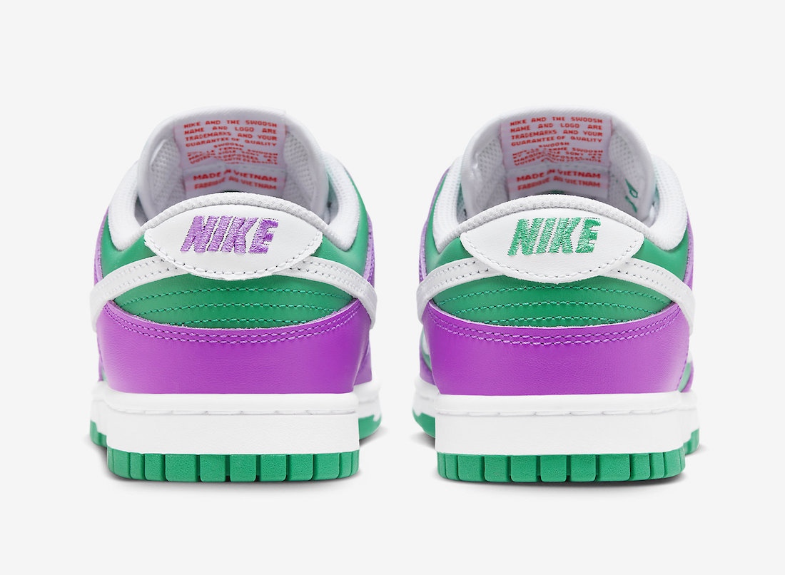 Nike Dunk Low Stadium Green White Fuchsia FD9924-311