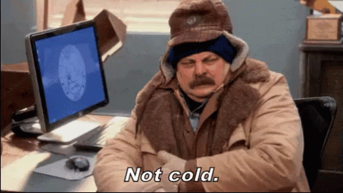 not-cold-ron-swanson.gif