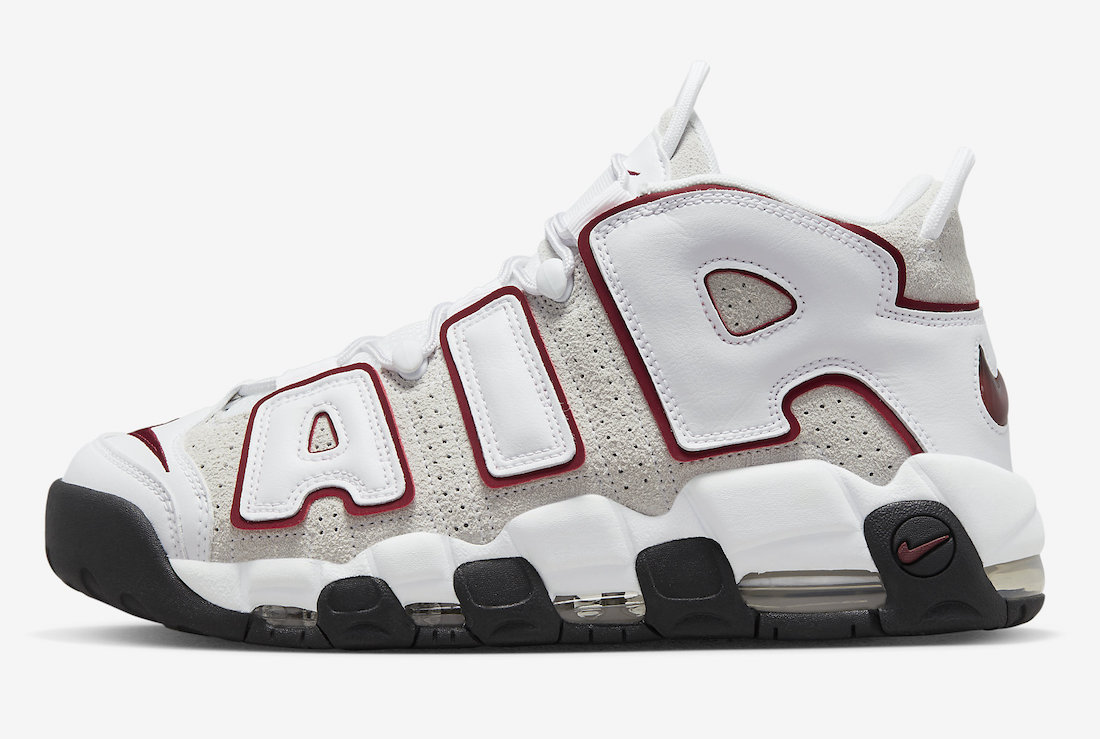 Nike Air More Uptempo White Team Red FB1380-100 Release Date