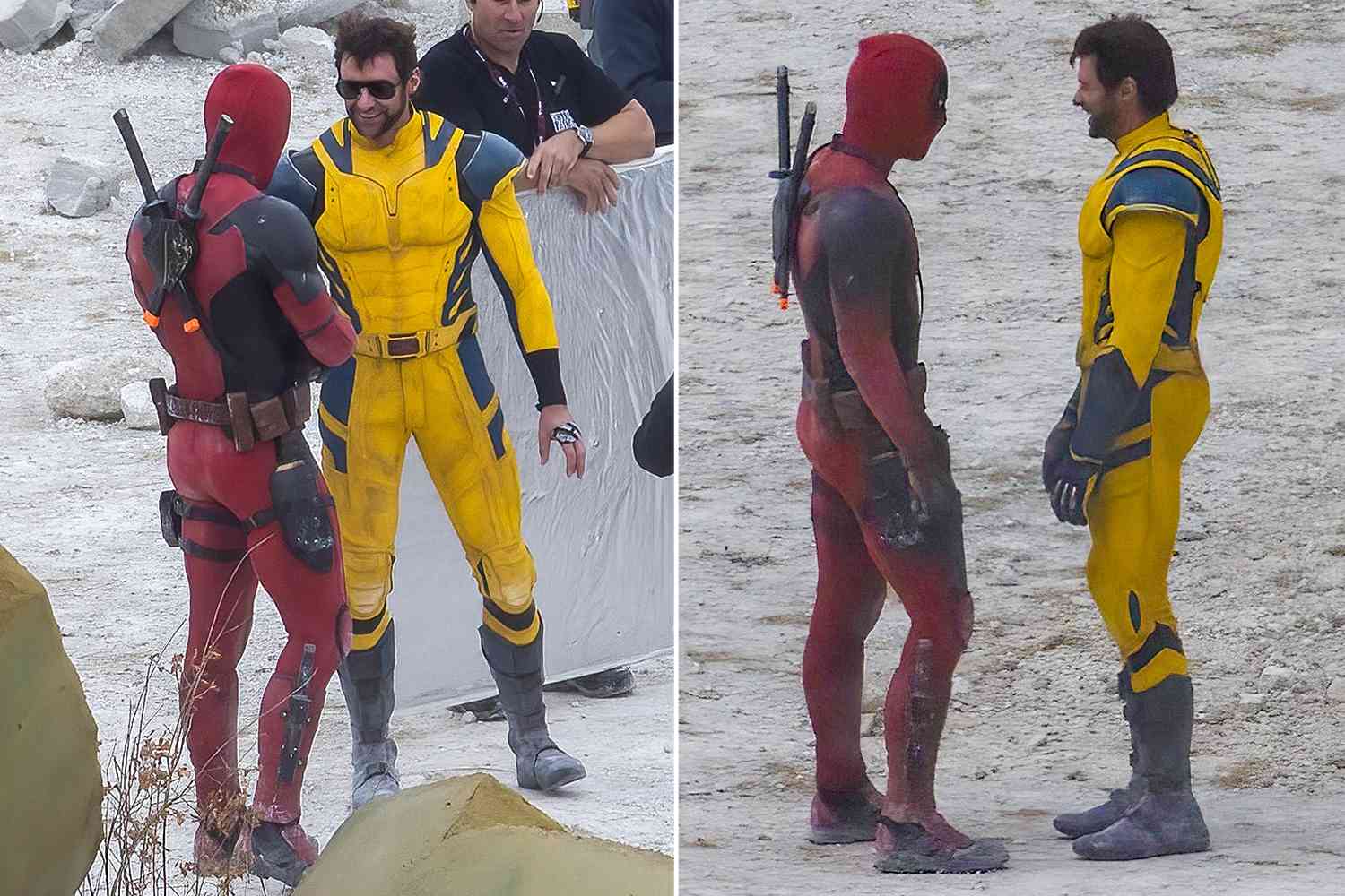 Ryan Reynolds, Hugh Jackman Tease 'Deadpool 3' Costumes in New Photos