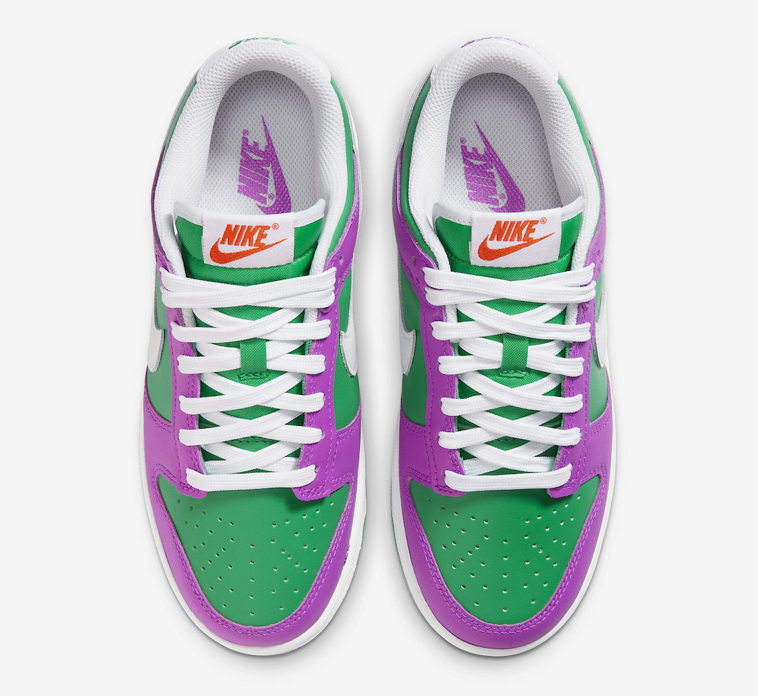 Nike Dunk Low Stadium Green White Fuchsia FD9924-311