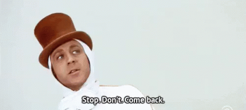 Missing You Already GIF - WillyWonka DontComeBack Stop - Descubre ...