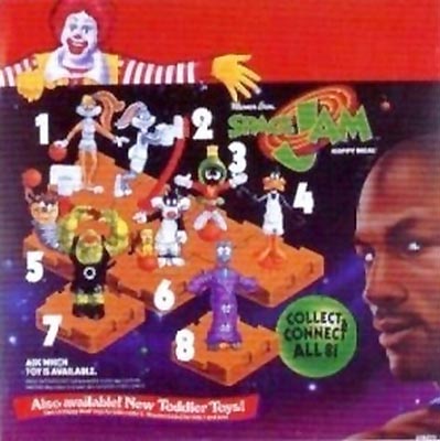 McDonald's Happy Meal Toys 1996 – Space Jam – Kids Time