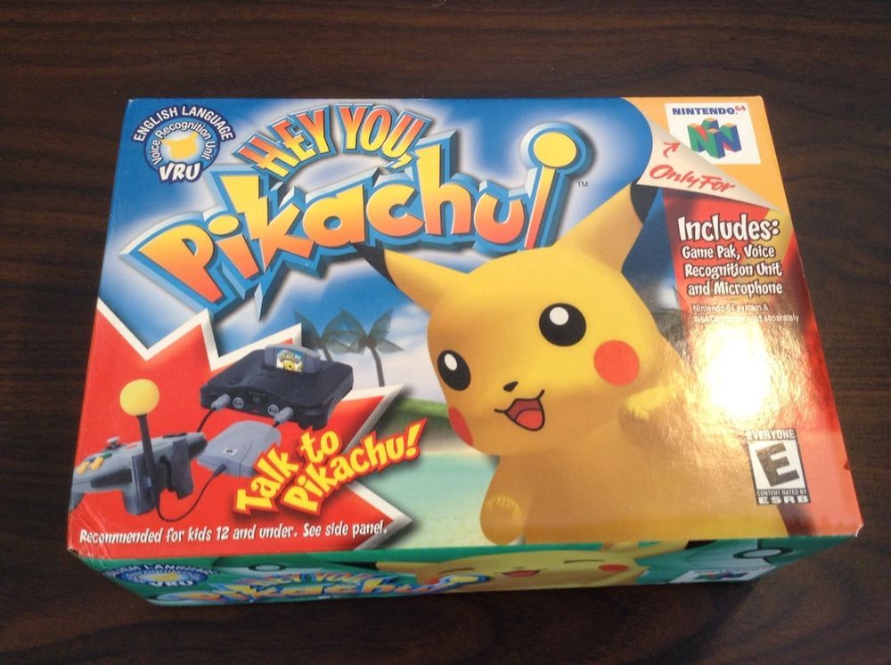 Hey You, Pikachu! (Nintendo 64 N64) BRAND NEW NEVER OPENED ...