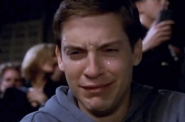 Peter Parker Crying | Know Your Meme