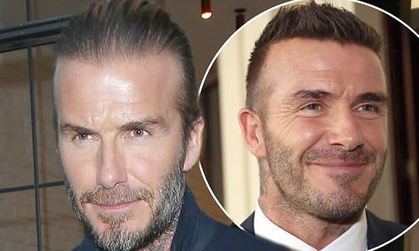 David Beckham - Hair Transplant - before & after