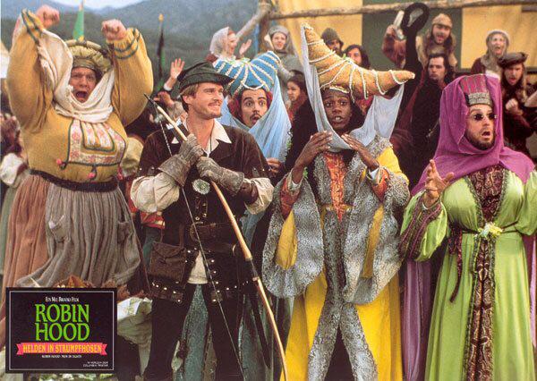 Dave Chappelle on the set of the Mel Brooks film “Robin Hood: Men in Tights”  1992 : r/OldSchoolCool