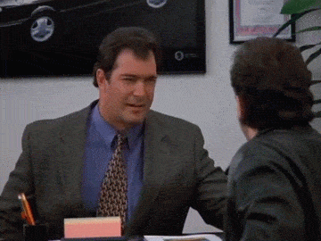 Seinfeld - The Dealership animated gif