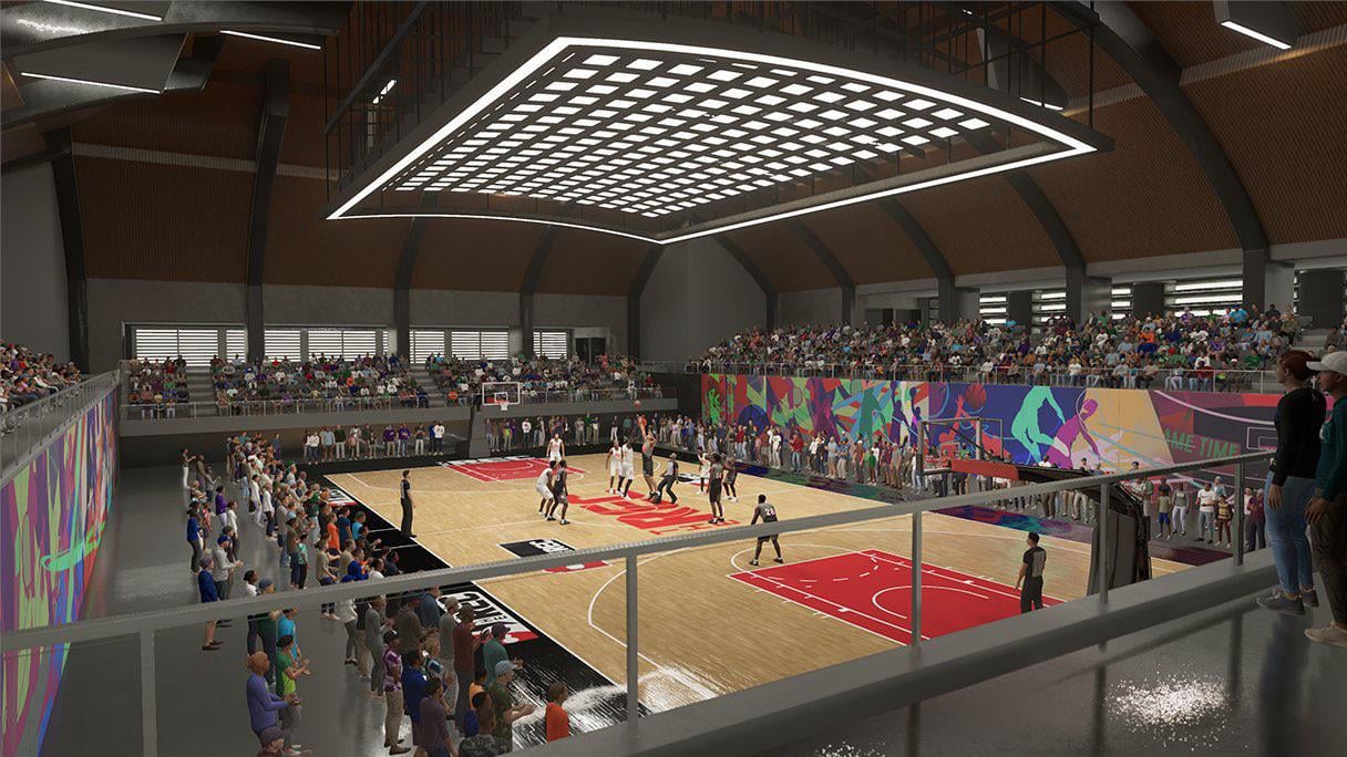 r/NBA2k - New parks and rec center