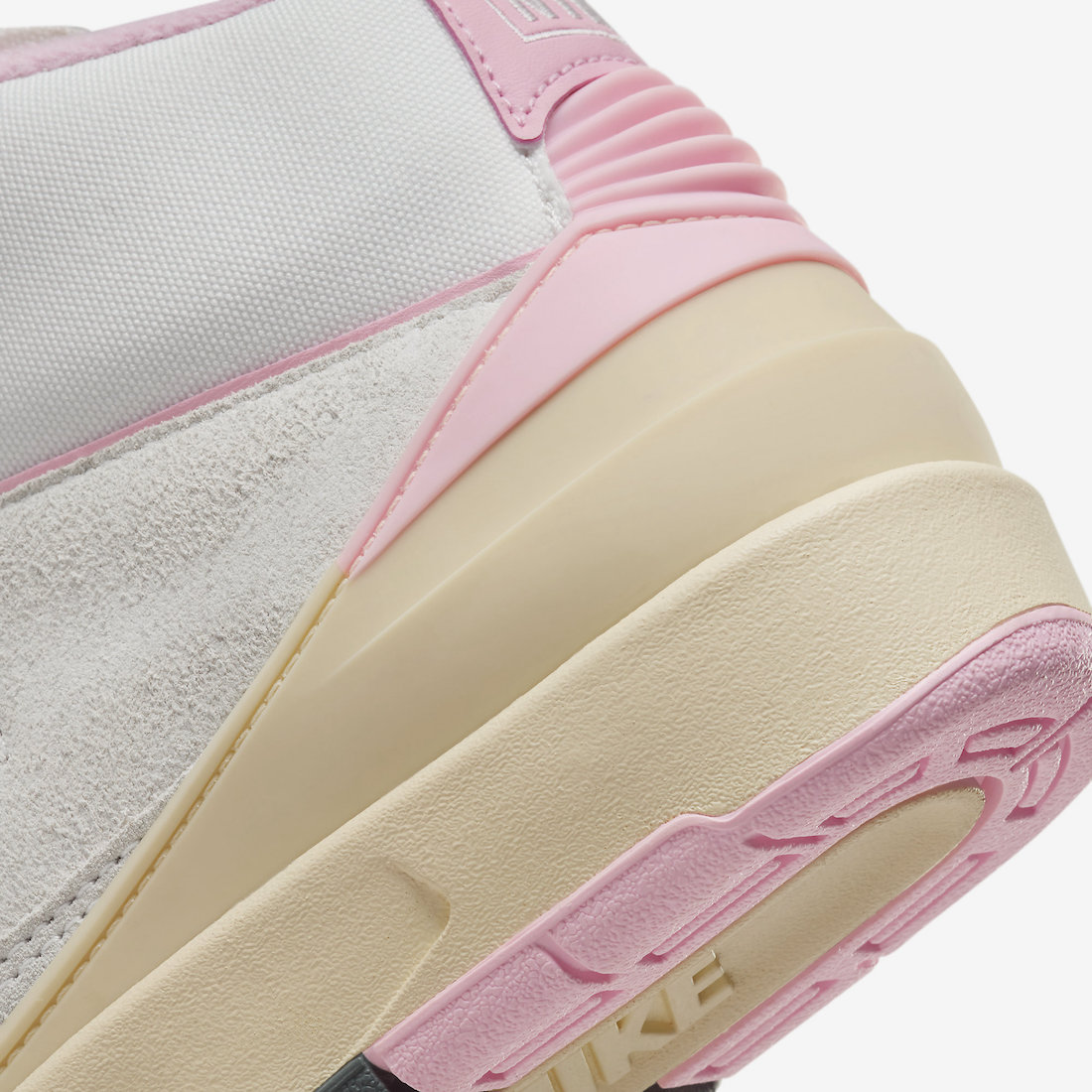Women's Air Jordan 2 Soft Pink Heel