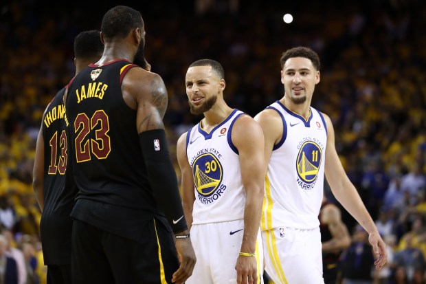 NBA Finals: Cavs forcing Stephen Curry to guard LeBron James