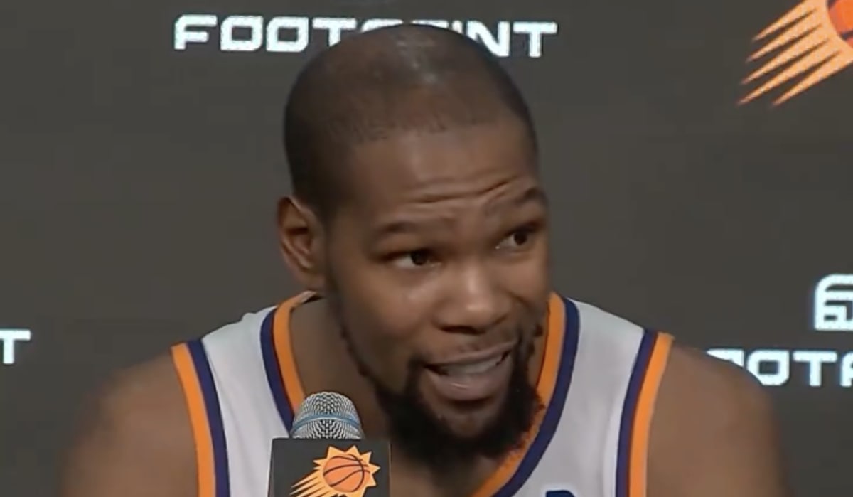 Kevin Durant Had Priceless Reaction to Hearing Joel Embiid Scored 70 Points  in Sixers' Win